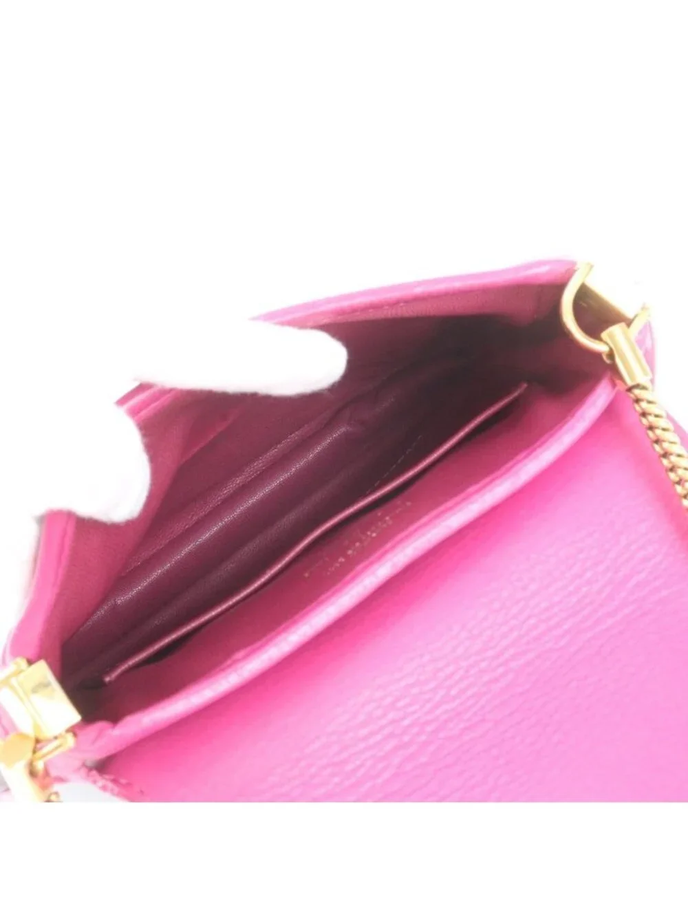 Louis Vuitton Art Deco Trapezio Chain Leather Shoulder Bag